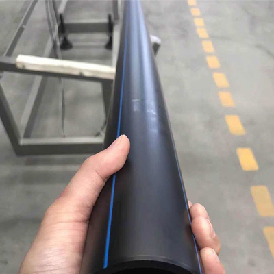 Трубка полиэтилена городской трубы Hdpe цвета черноты трубы водопровода общественная для водоснабжения