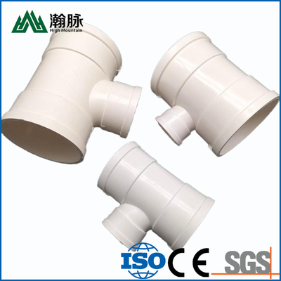 Качественный  2 Inch PVC Drainage Pipe Fittings Sewage Customized Adhesive Connection Фабрика