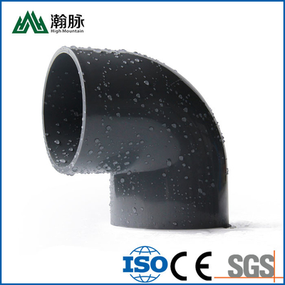 Качественный  Right Angle PVC Water Pipe Fittings 90 Degree Elbow UPVC DN20 - DN800 Фабрика