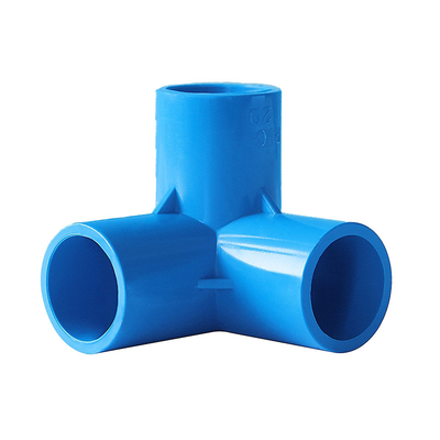 Трехмерное соединение штуцеров трубы дренажа PVC четырехпроводное прямоугольное пластиковое