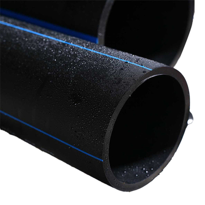 Чернота спецификаций трубы водоснабжения HDPE дренажа PE полиэтилена различная