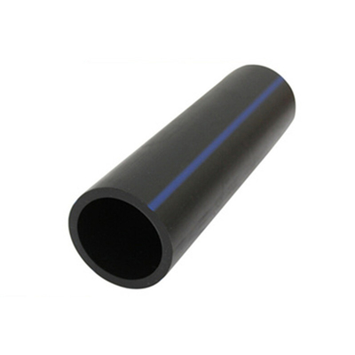 Дренаж черное DN20mm полива трубы водоснабжения HDPE 8 дюймов диаметра