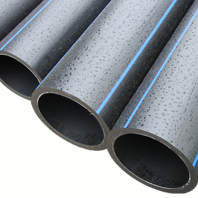 Труба водоснабжения PN16 черного голубого HDPE цвета пластиковая PE100 DN1000mm