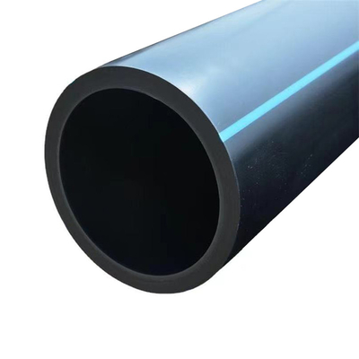 Черная труба водопровода HDPE большого диаметра 300mm трубы сырья Pe100 цвета