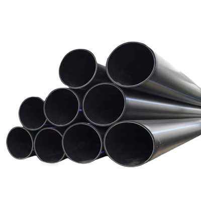 Производство труб Hdpe Различная черная труба Pe Hdpe Слив воды Канализационные пластиковые трубы