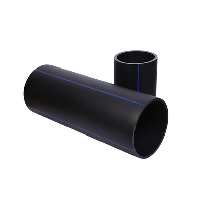 4 Водопроводы из HDPE Черные трубы для канализации из PE Поддержка настройки