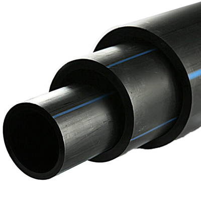 12 дюймовые черные водопроводные трубы из HDPE с высокой защитой для канализации и сточных вод