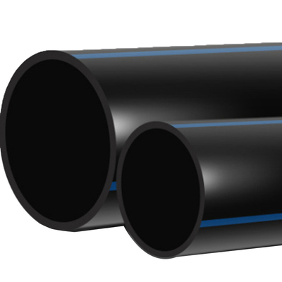 Черная HDPE труба водоснабжения Питьевая труба водоснабжения PE Подземная оросительная труба
