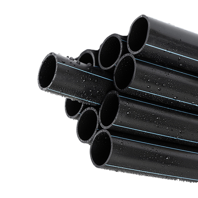 Резка Коррозионностойкая Черная водопроводная труба hdpe DN20mm-1600mm 2.3mm-117.6mm