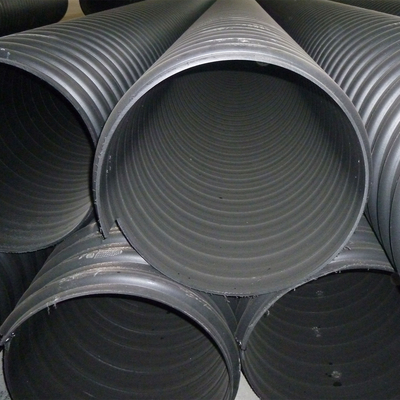 Резка Коррозионностойкая Черная водопроводная труба hdpe DN20mm-1600mm 2.3mm-117.6mm