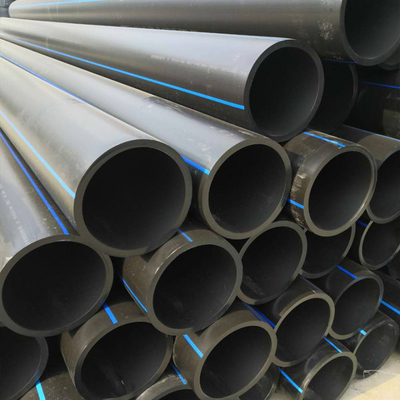 Черные водопроводные трубы из HDPE различной толщины