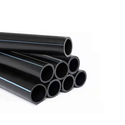 PE100 Черно-синие полосы HDPE водопроводные трубы для устойчивости к коррозии