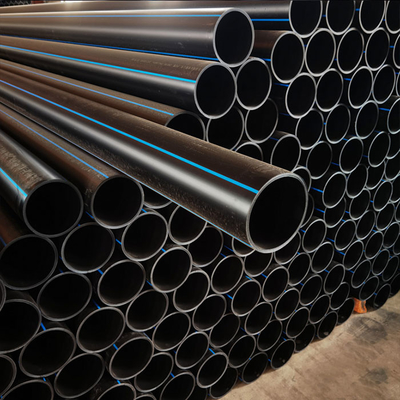 Противокоррозионные трубы водоснабжения из HDPE для индивидуальных размеров и толщины 2,3 мм - 117,6 мм