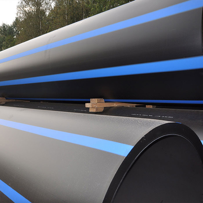 Противокоррозионные черно-синие водопроводные трубы из HDPE