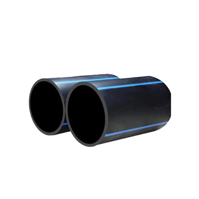 PE Hdpe Водяная труба / Pe Водяная труба в черном Размеры на заказ ISO сертифицированный