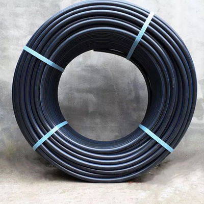 14001 Сертифицированные трубы водоснабжения из HDPE с голубой полосой