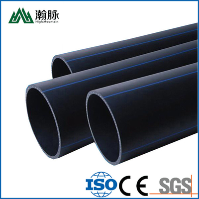 ДН16-1800 HDPE пластиковые трубы для водоснабжения с устойчивыми к коррозии полиэтиленовыми дренажными трубами