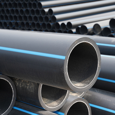 ДН16-1800 HDPE пластиковые трубы для водоснабжения с устойчивыми к коррозии полиэтиленовыми дренажными трубами