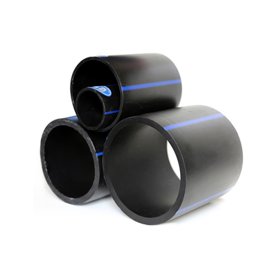 DN16mm-1800mm Черный HDPE водопровод для муниципальной инженерии Пластиковые водопроводные трубы