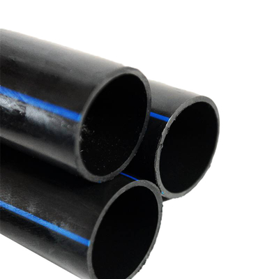 Настраиваемые трубы водоснабжения из HDPE с длиной, соответствующей требованиям клиента DN16mm-1800mm 2.3mm-117.6mm