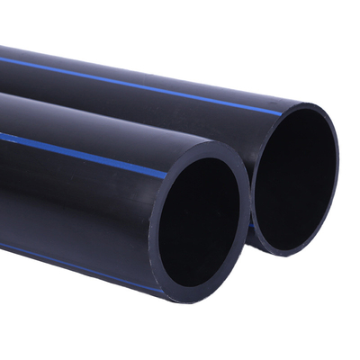 Настраиваемые трубы водоснабжения из HDPE с длиной, соответствующей требованиям клиента DN16mm-1800mm 2.3mm-117.6mm