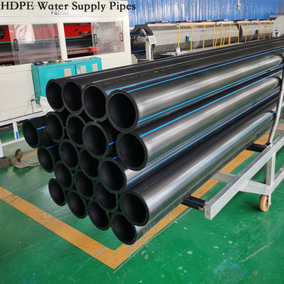 HDPE водопроводные трубы, не просачивающиеся, устойчивые к ультрафиолету и заморозкам, сертифицированные NSF ISO, размеры 20-1200 мм, быстрая установка