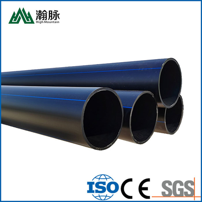 Сертификация ISO9001 для труб водоснабжения из HDPE коррозионностойкие черные