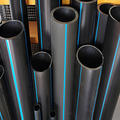 Сертификация ISO9001 для труб водоснабжения из HDPE коррозионностойкие черные