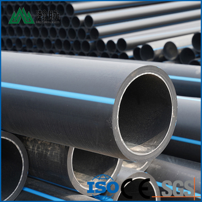 Прочные трубы водоснабжения из HDPE с сертификацией ISO9001 и диапазоном толщины от 2,3 мм до 117,6 мм