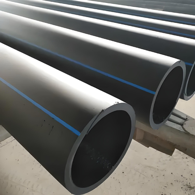 Черные пластиковые трубы из полиэтилена высокой плотности (HDPE) для водоснабжения