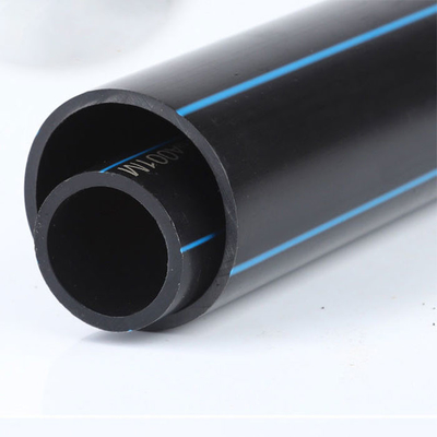 Черное пластиковое водоснабжение HDPE пускает 20/63/50/32mm по трубам для инженерства